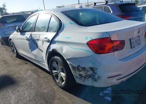 2017 BMW 328D xDrive from USA, damaged, VIN WBA8F1C39HK898141